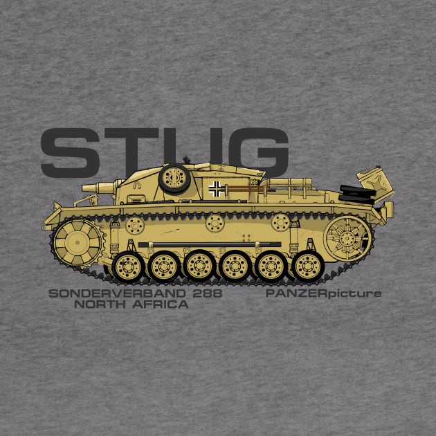 StuG III Ausf D - Sonderverband 288 by Panzerpicture